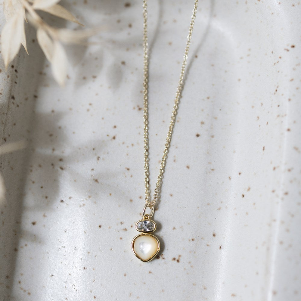 Anastasia Necklace | Moonstone