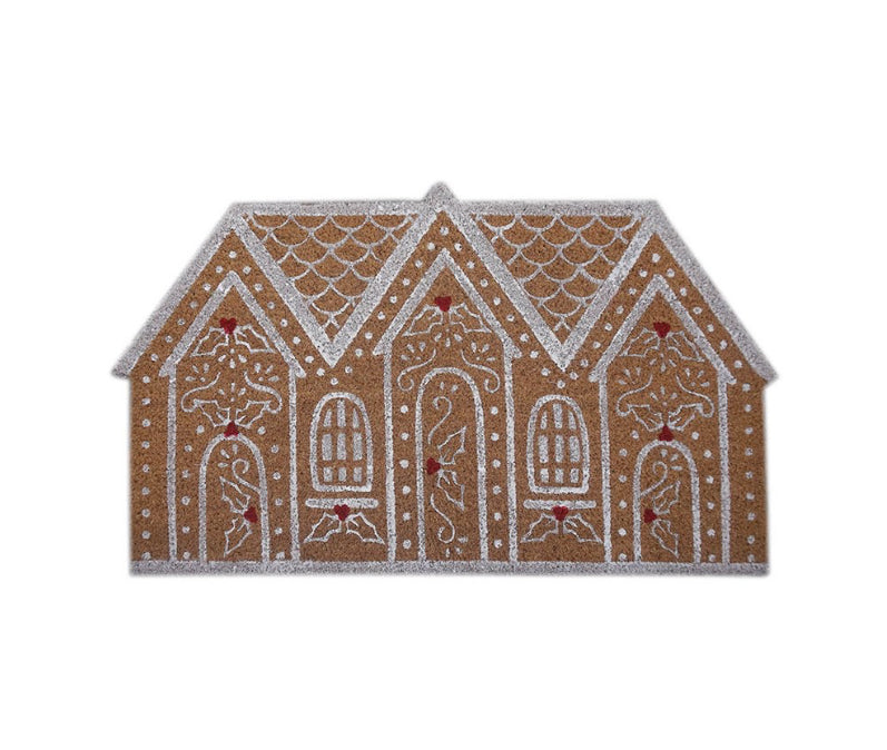 Gingerbread House Doormat