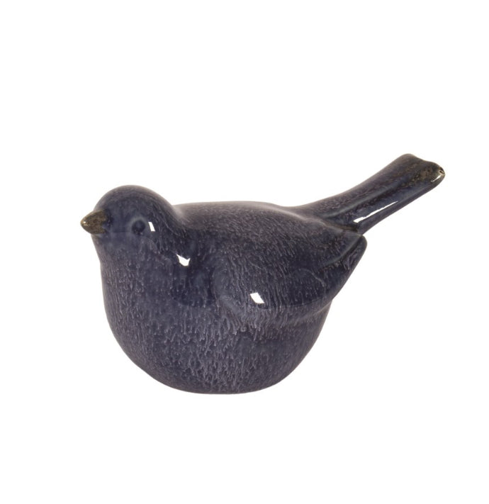 Blue Ceramic Bird