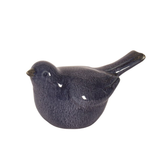 Blue Ceramic Bird