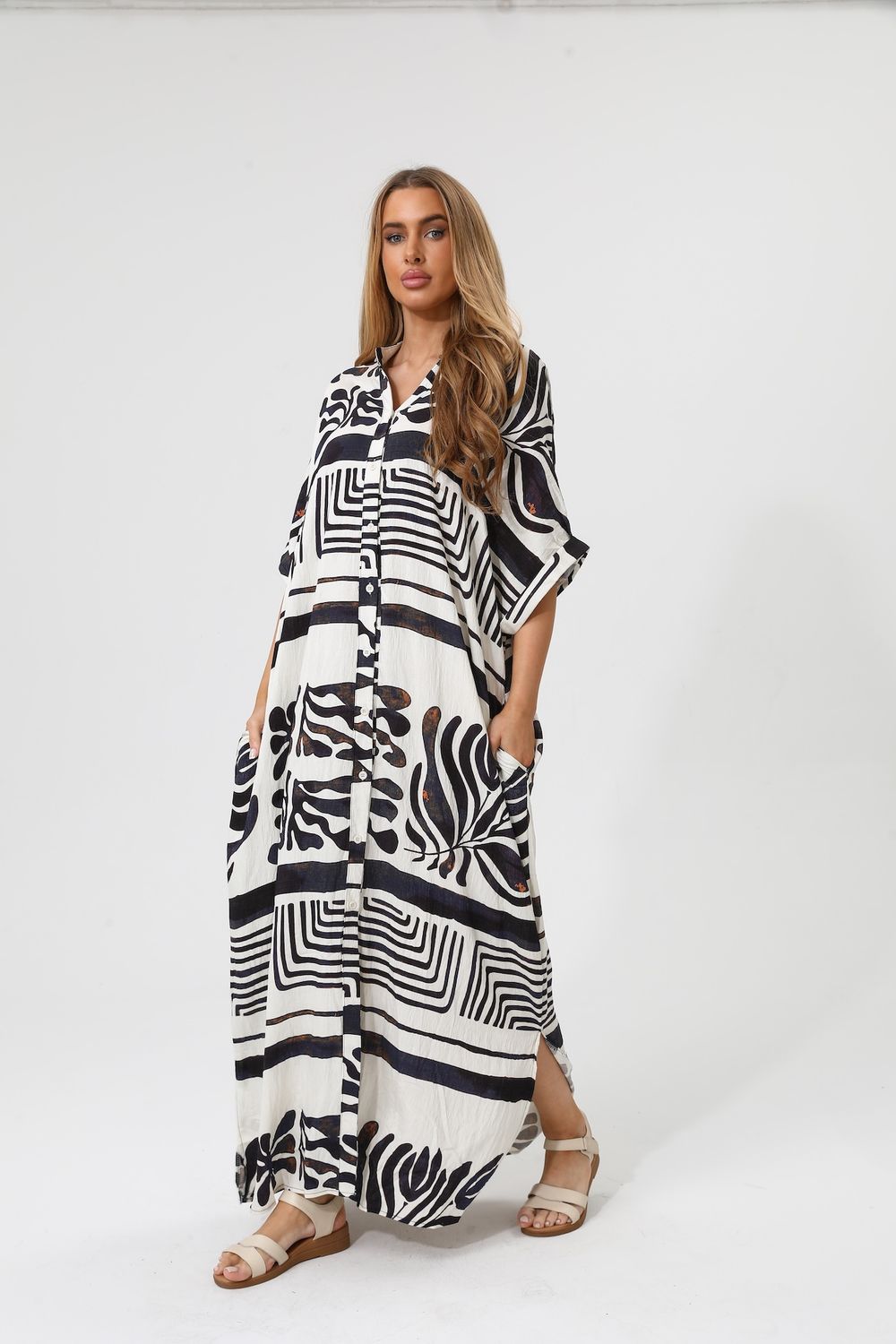 Maxi Kaftan Dress