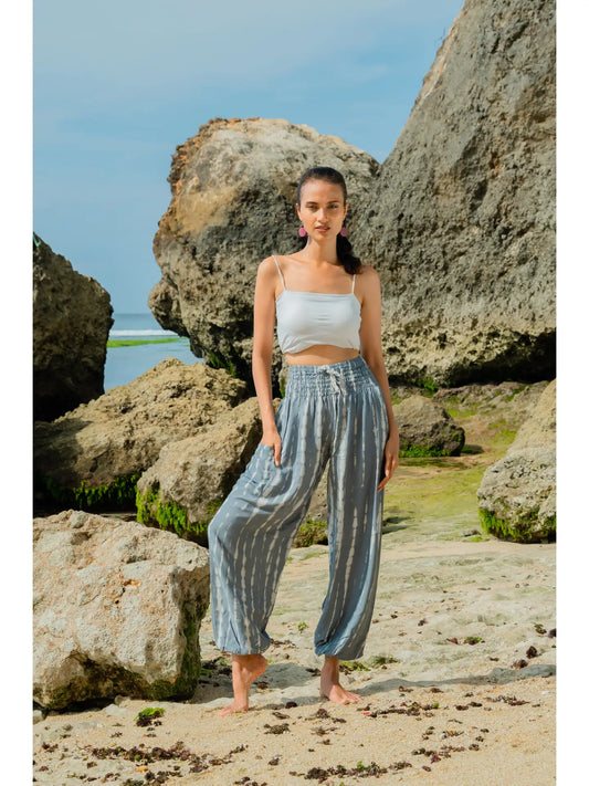 Bone Tie Dye Bali Pants