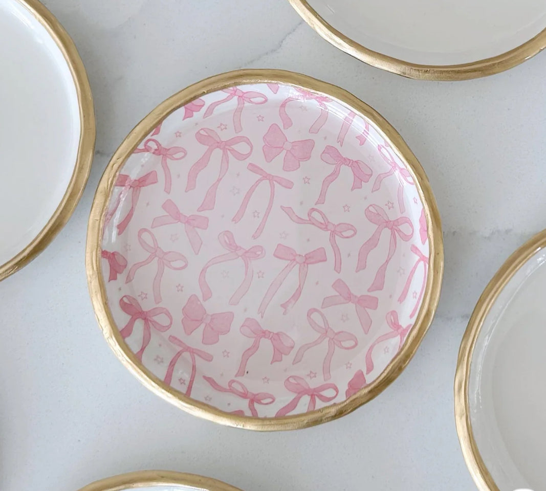 Ribbons & Bows Ring Dish