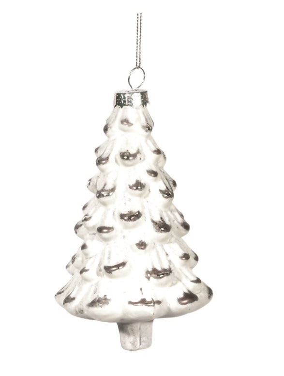 Glass Tree Ornament