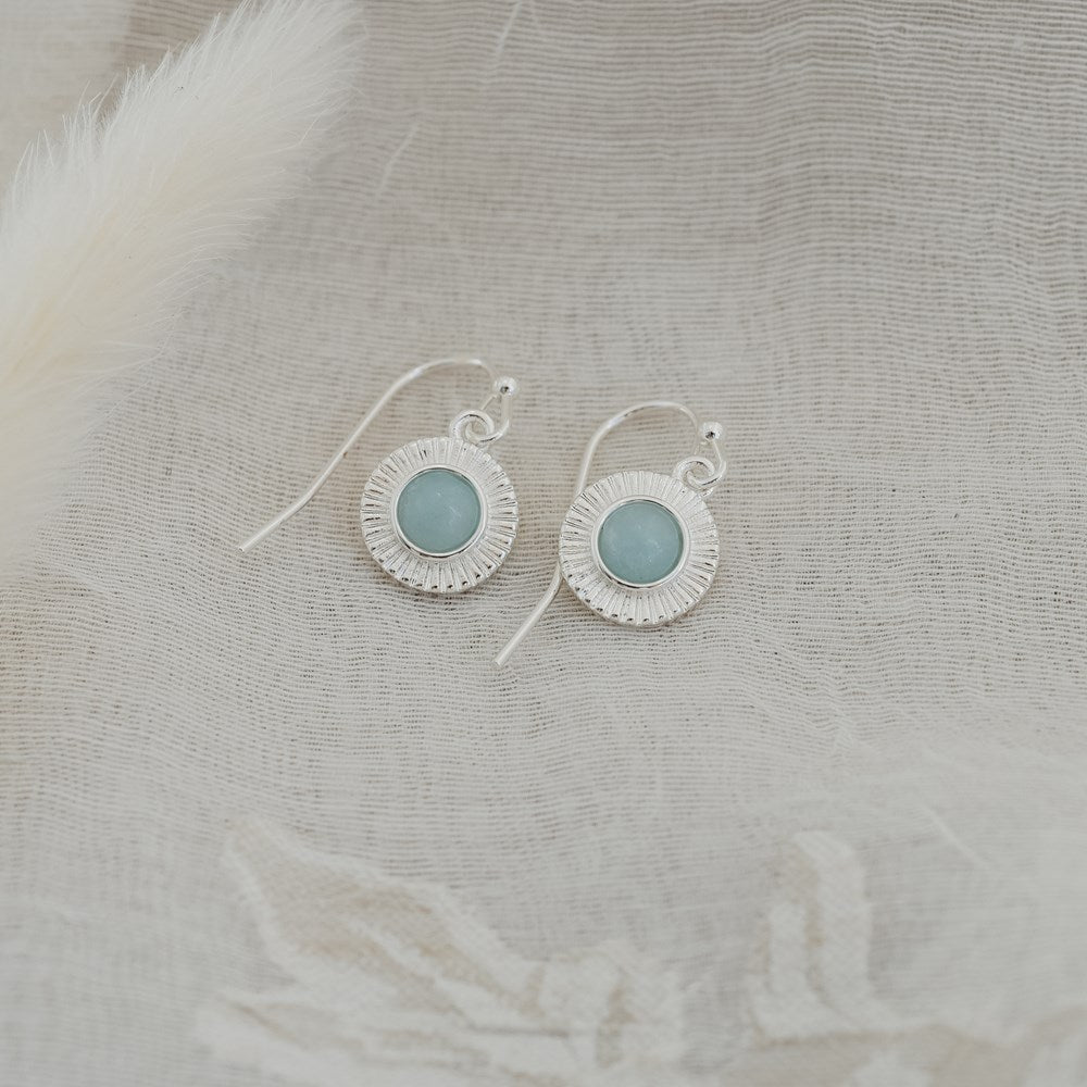 Lila Earrings | Amazonite