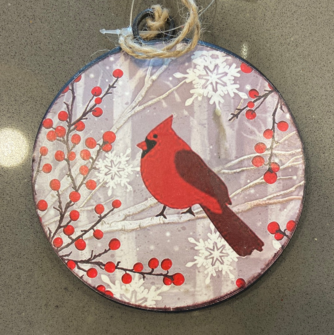 Metal Double Sided Christmas in Heaven ornament