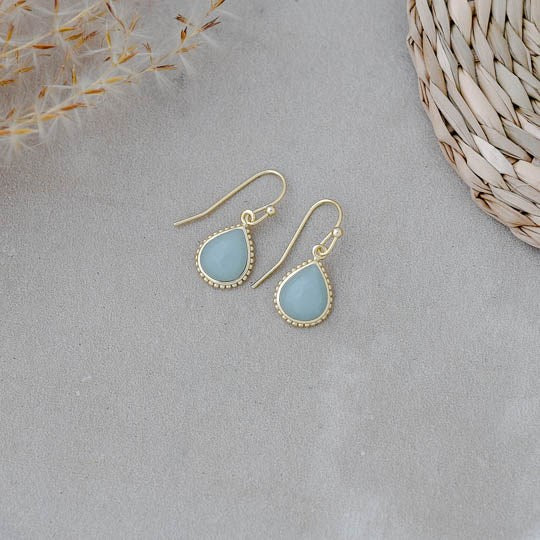 Paris Earrings | Amazonite