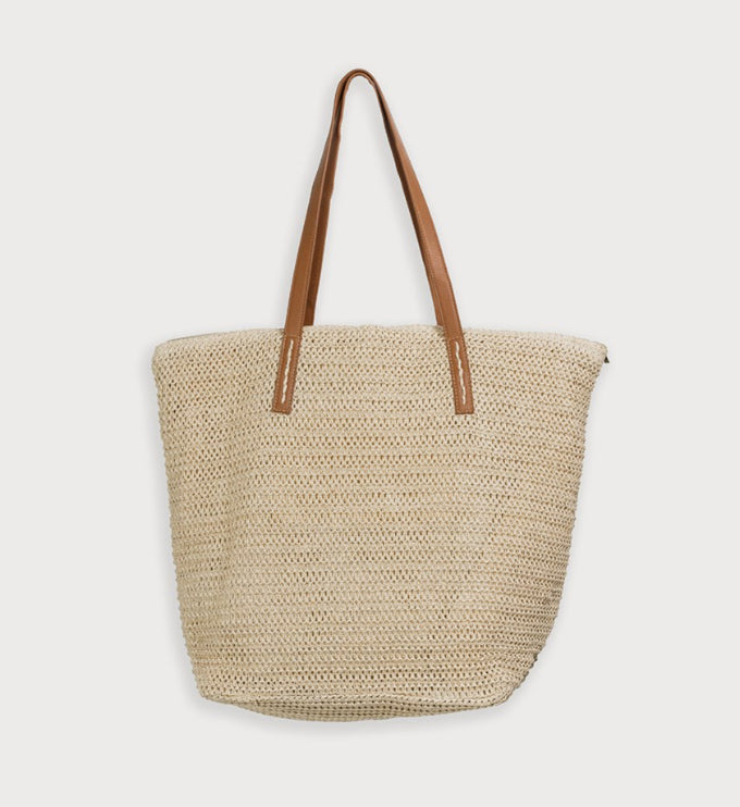 Raffia Tote Bag