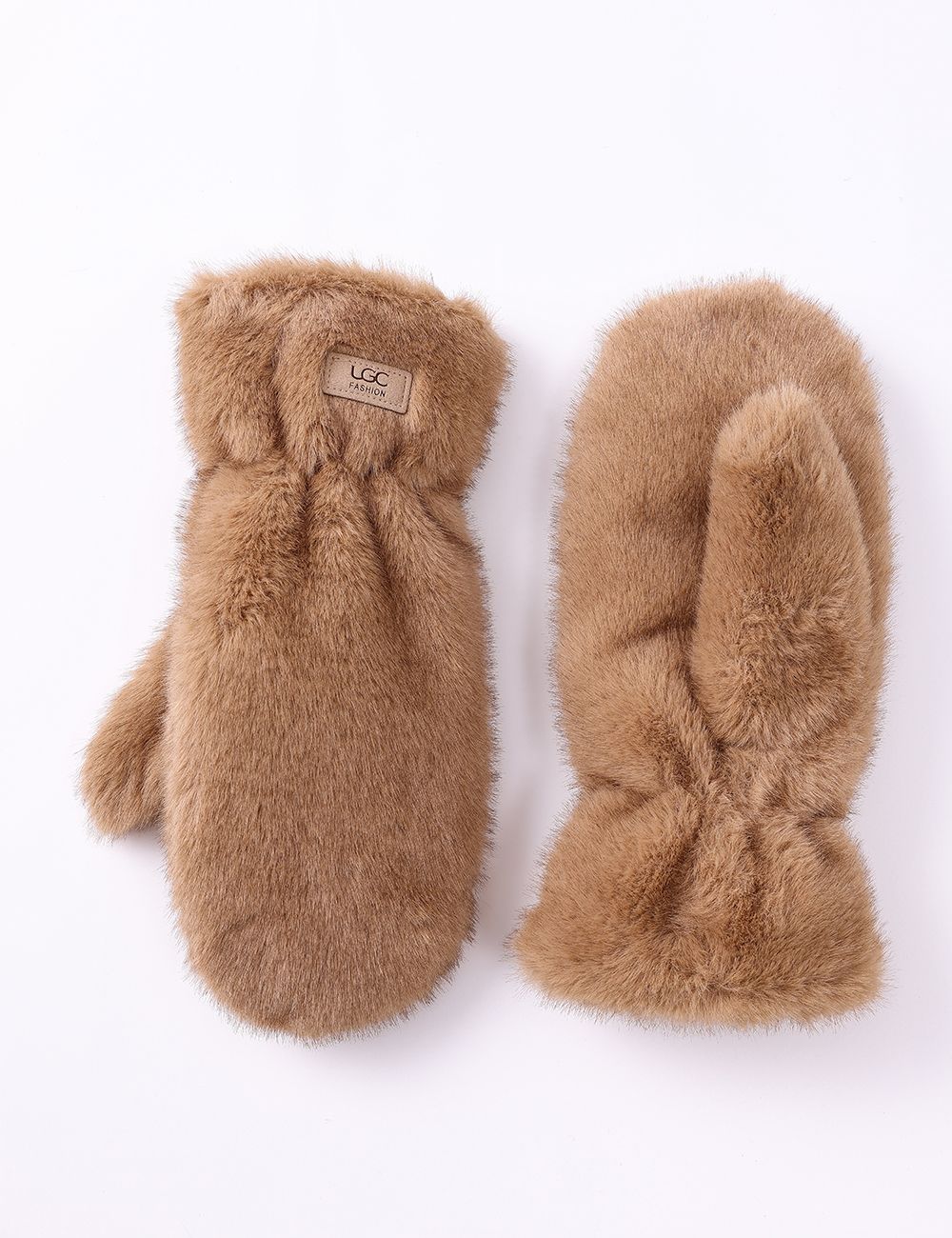 Faux Fur Mittens