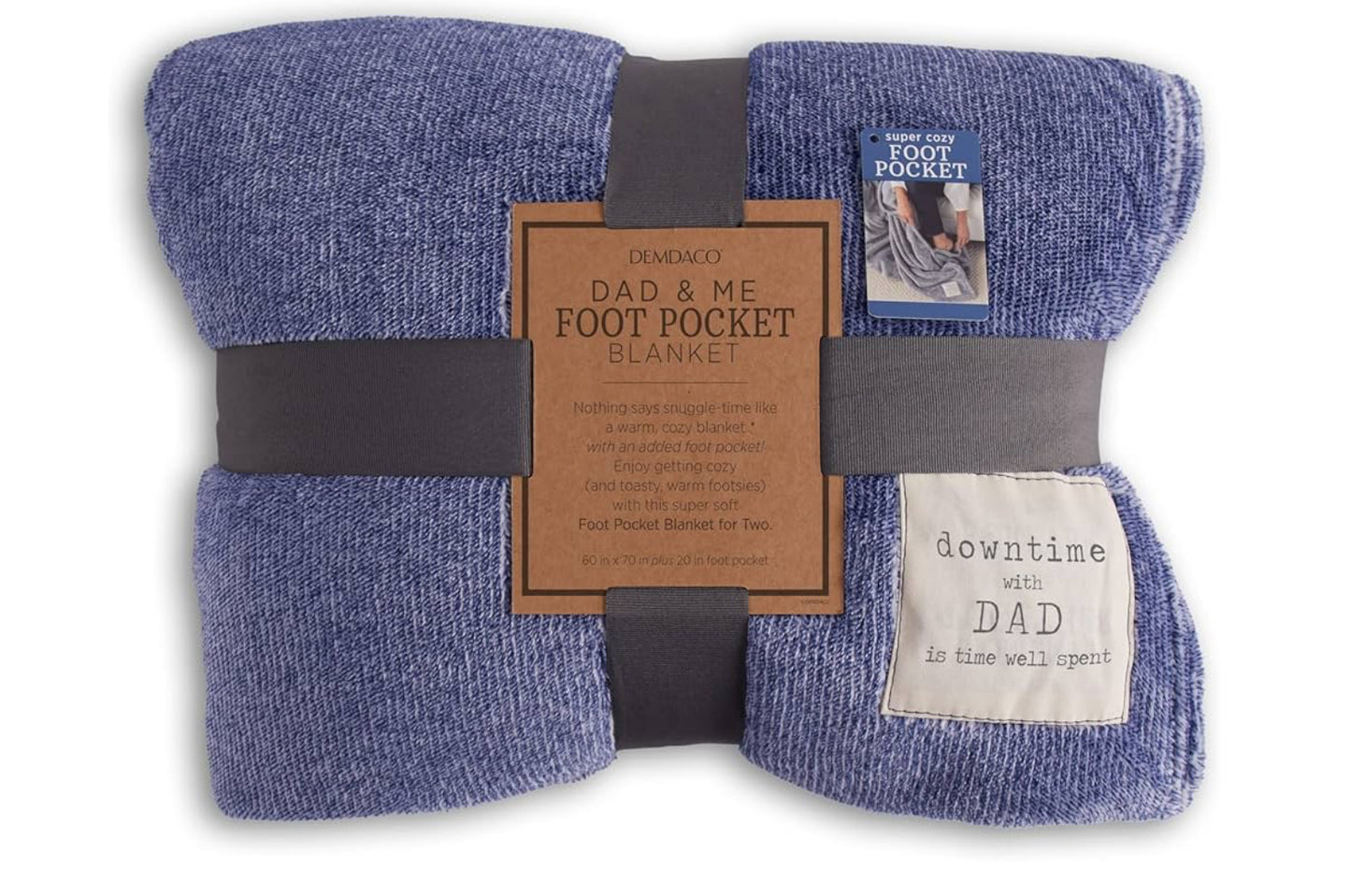 Dad & Me Foot Pocket Blanket