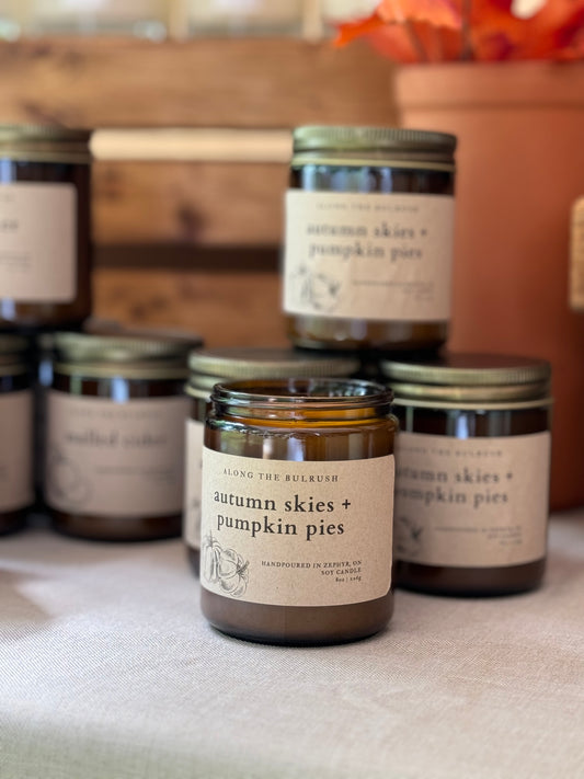 Along the Bulrush | Fall | 8oz Soy Candles