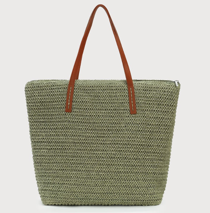 Raffia Tote Bag