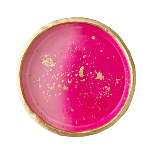 Pink Ombré Ring Dish
