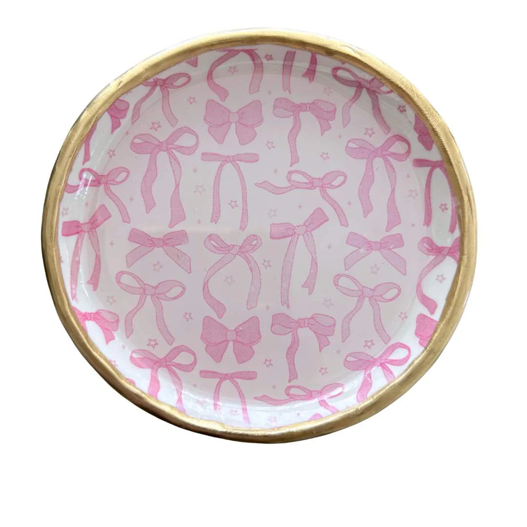 Ribbons & Bows Ring Dish