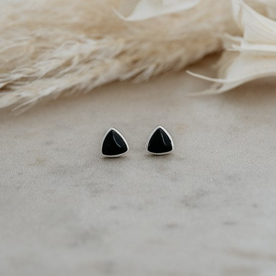 Mae Studs | Black Onyx