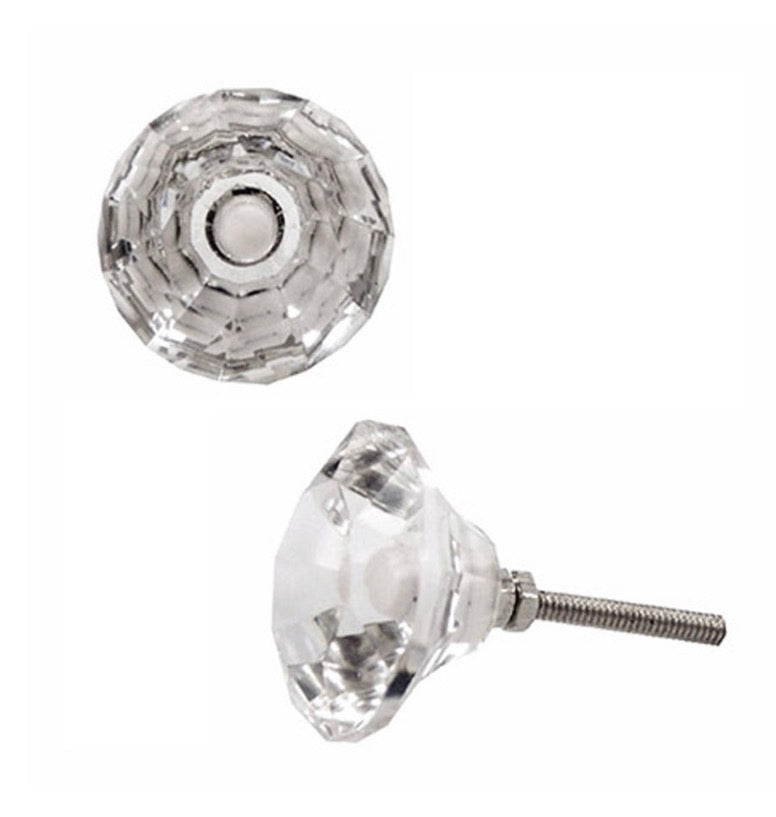 Clear Glass Knob
