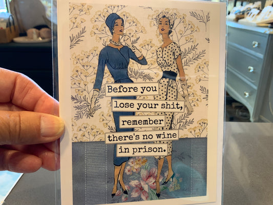 Before You Lose Your Shit