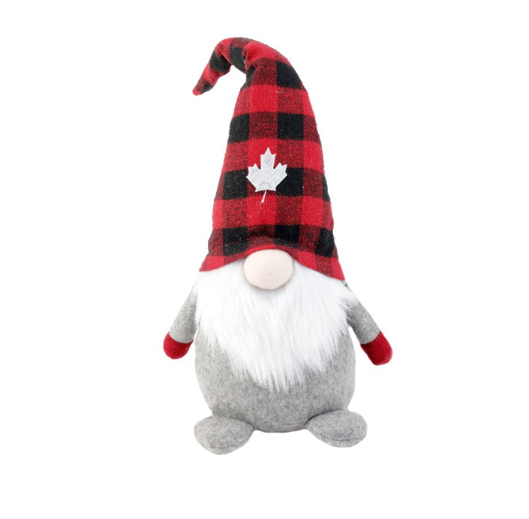 Canada Buffalo Plaid Gnome