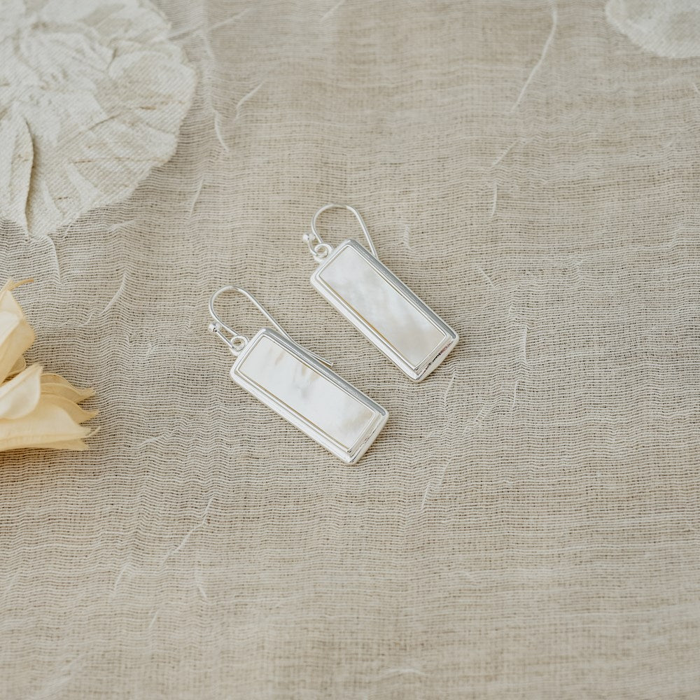 Sarah Earrings | Mother of Pearl
