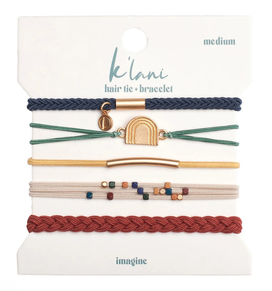 K’lani Hair Tie/Bracelet Set | Imagine