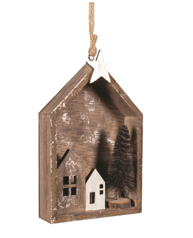 House Shadow Box Ornament