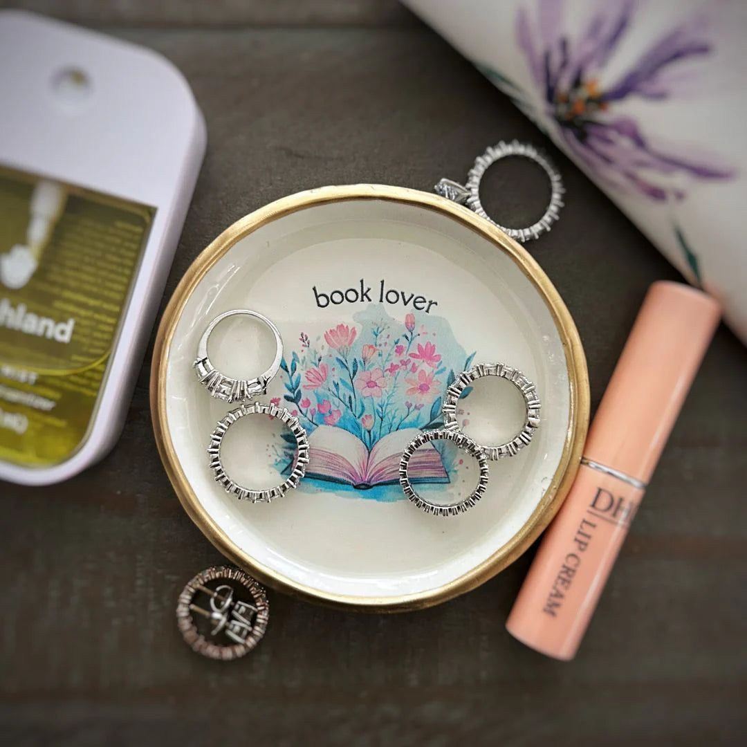 Book Lover Ring Dish