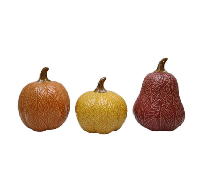 Large Ceramic Pumpkins