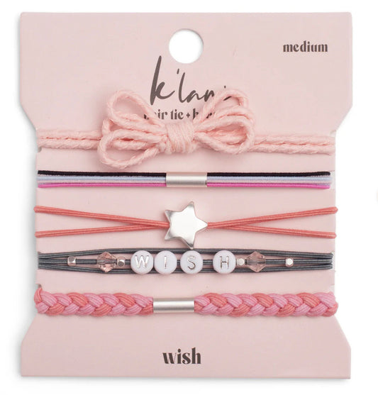 K’lani Hair Tie/Bracelet Set | Wish