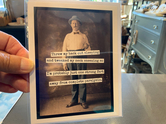 Threw My Back Out Sleeping