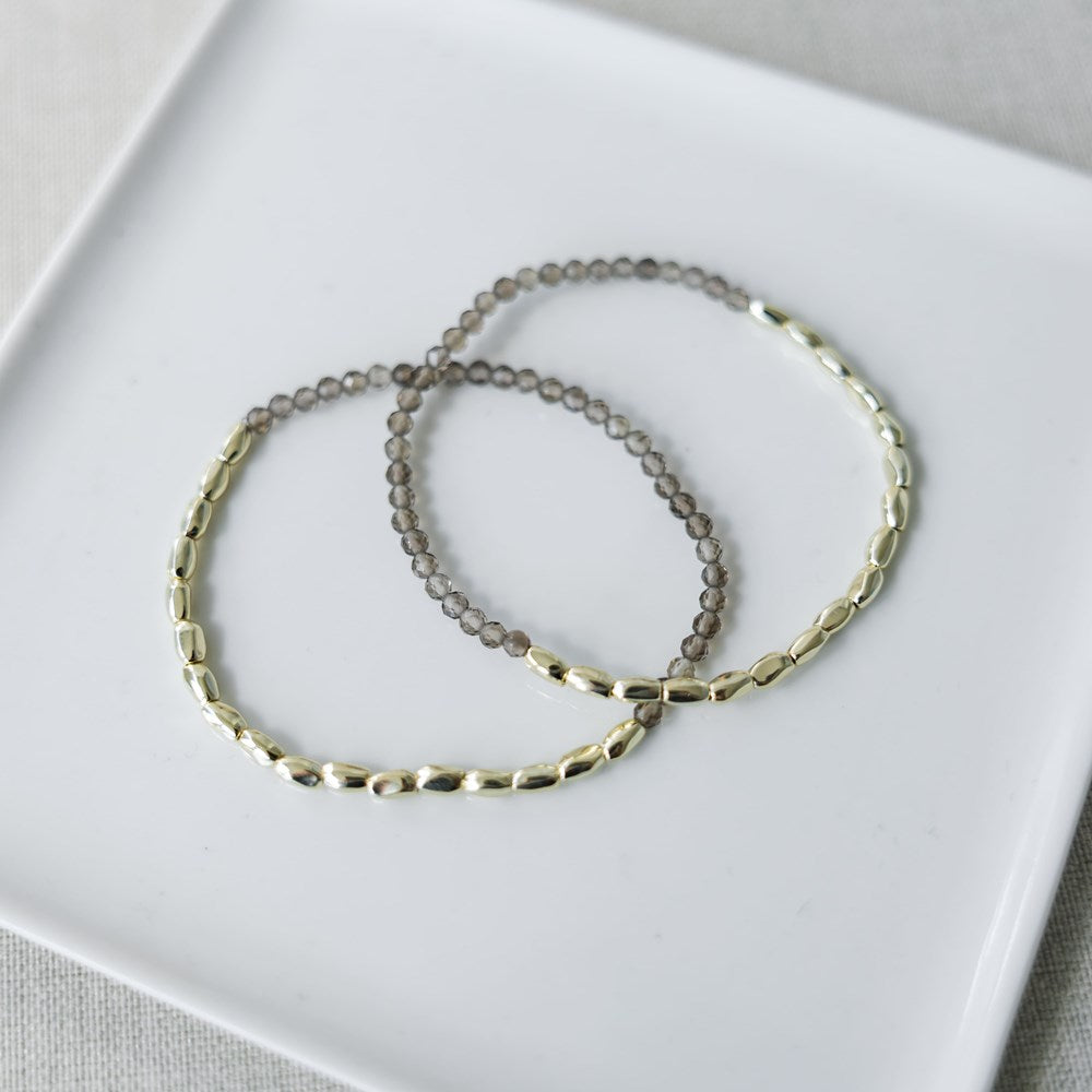 Kindred Duo Bracelets | Smokey Quartz
