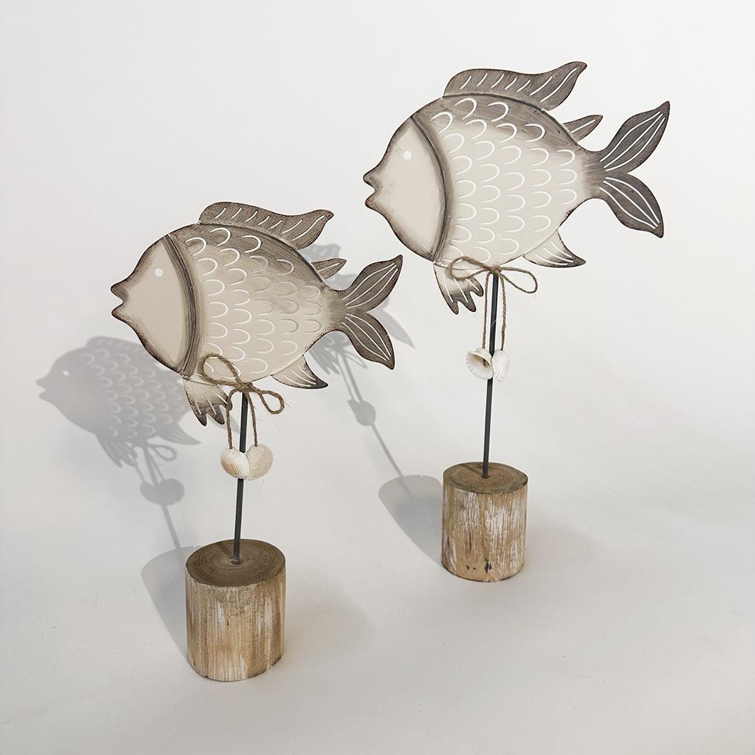 Metal Fish Decor