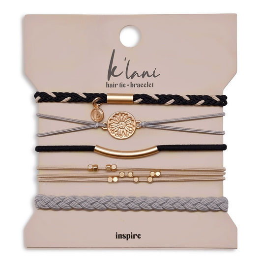 K’lani Hair Tie/Bracelet Set | Inspire