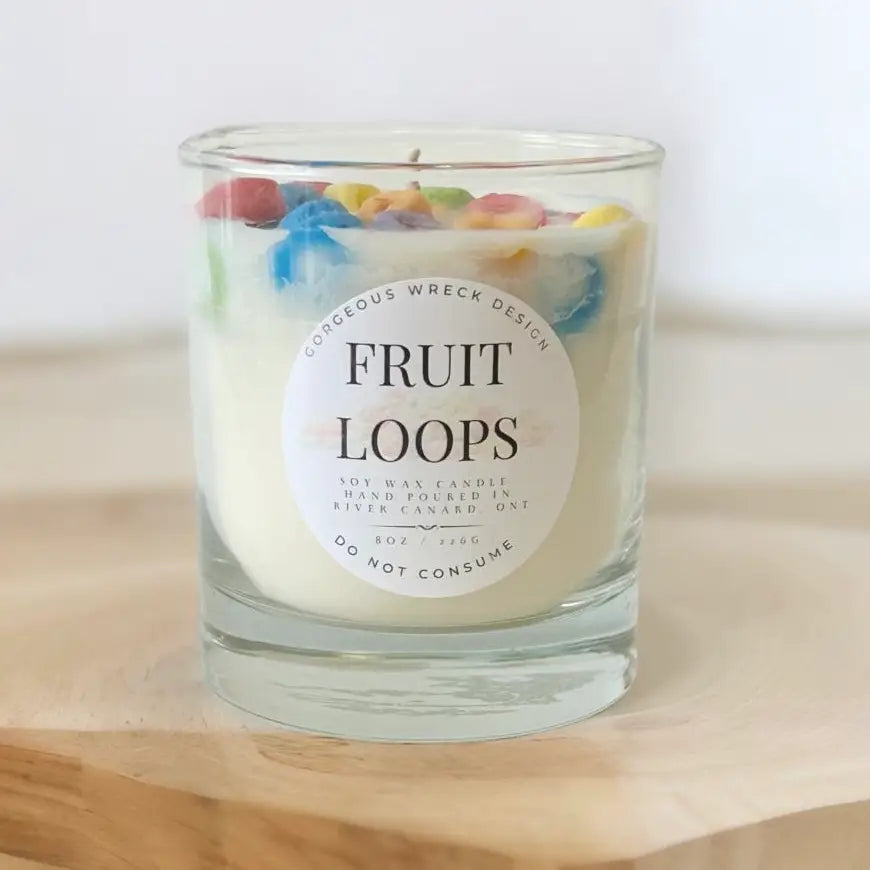 Gorgeous Wreck Design | Dessert Candles