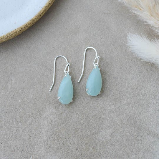 Marmee Earrings | Amazonite