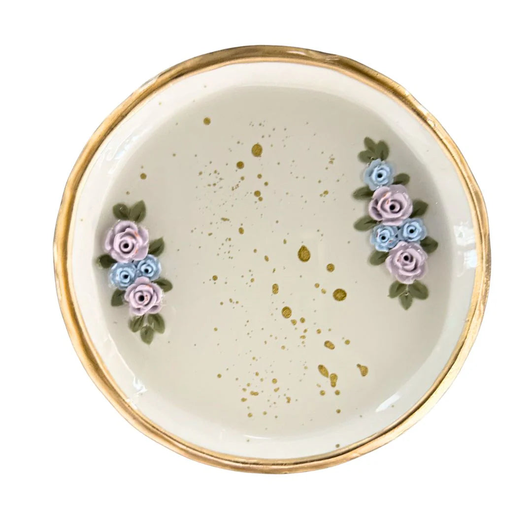 Purple & Blue Ring Dish