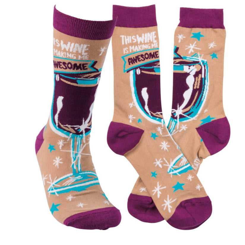 This Wine is Making Socks