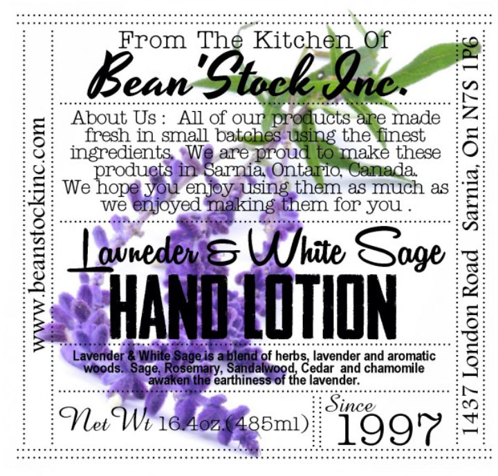Bean’Stock Hand Lotion
