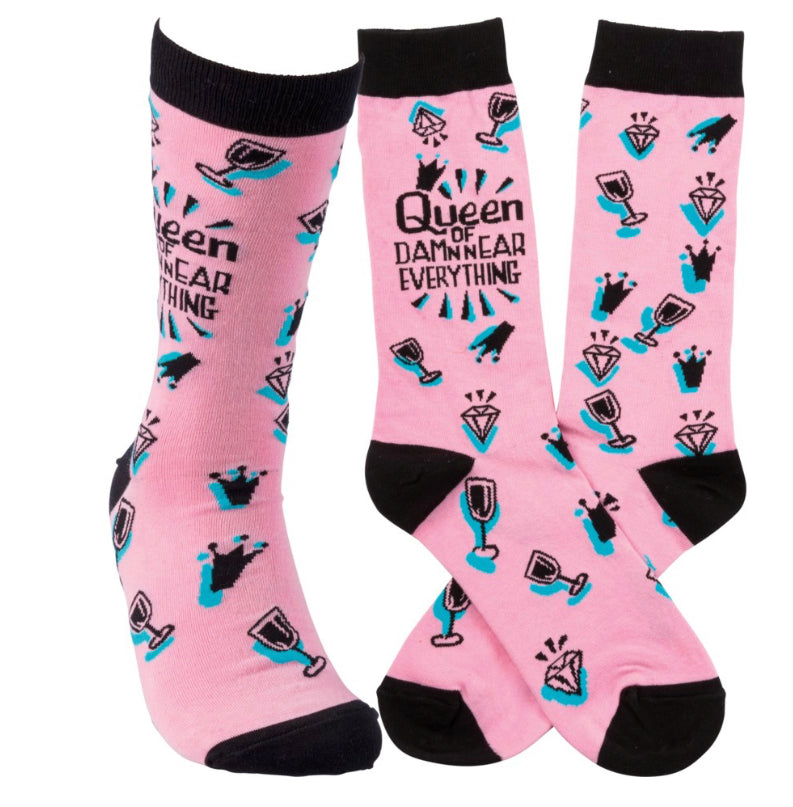 Queen of Damn Socks