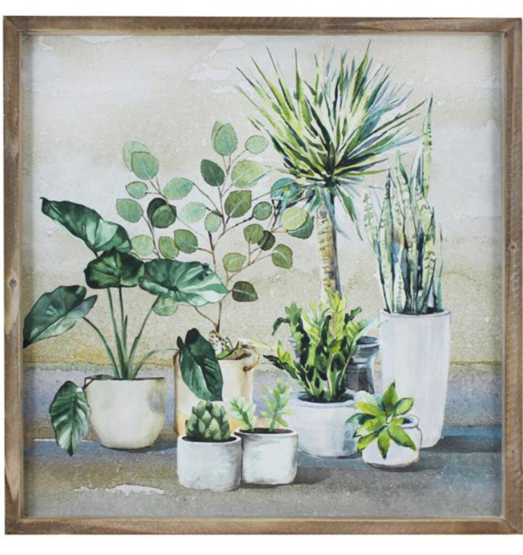 Potted Plants Wall Art