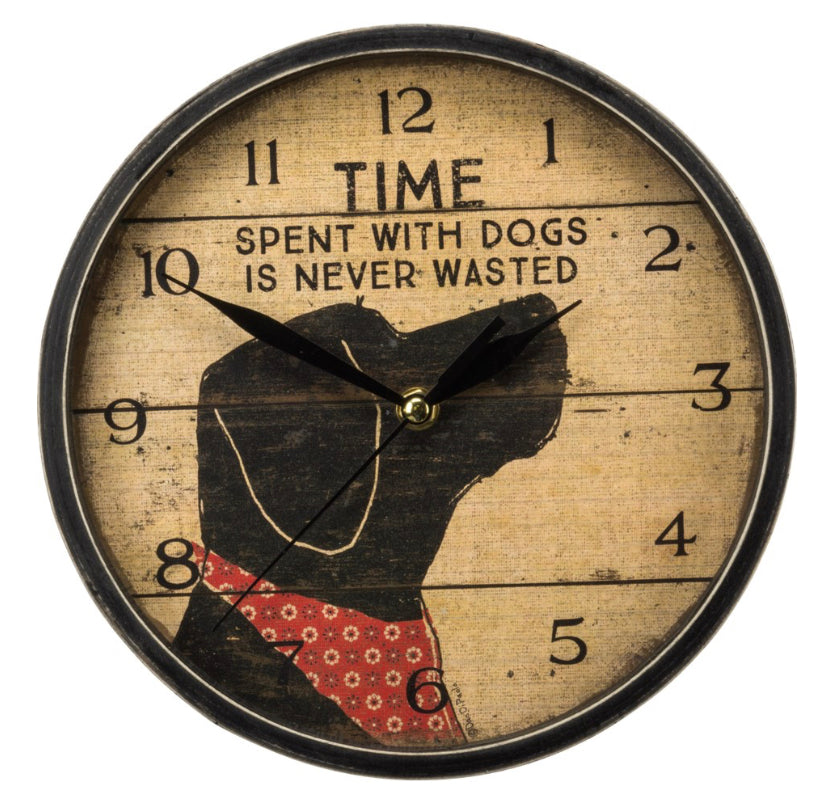 Time Spent with Dogs Clock