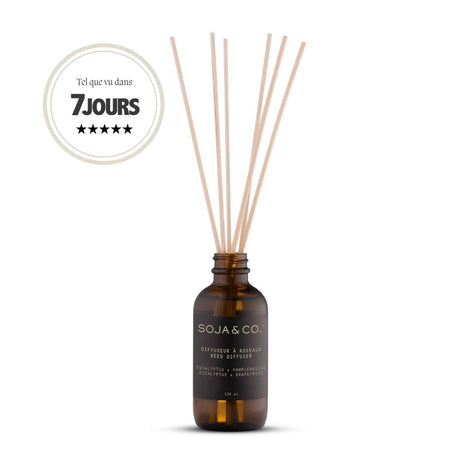 Reed Diffuser - Eucalyptus and Grapefruit