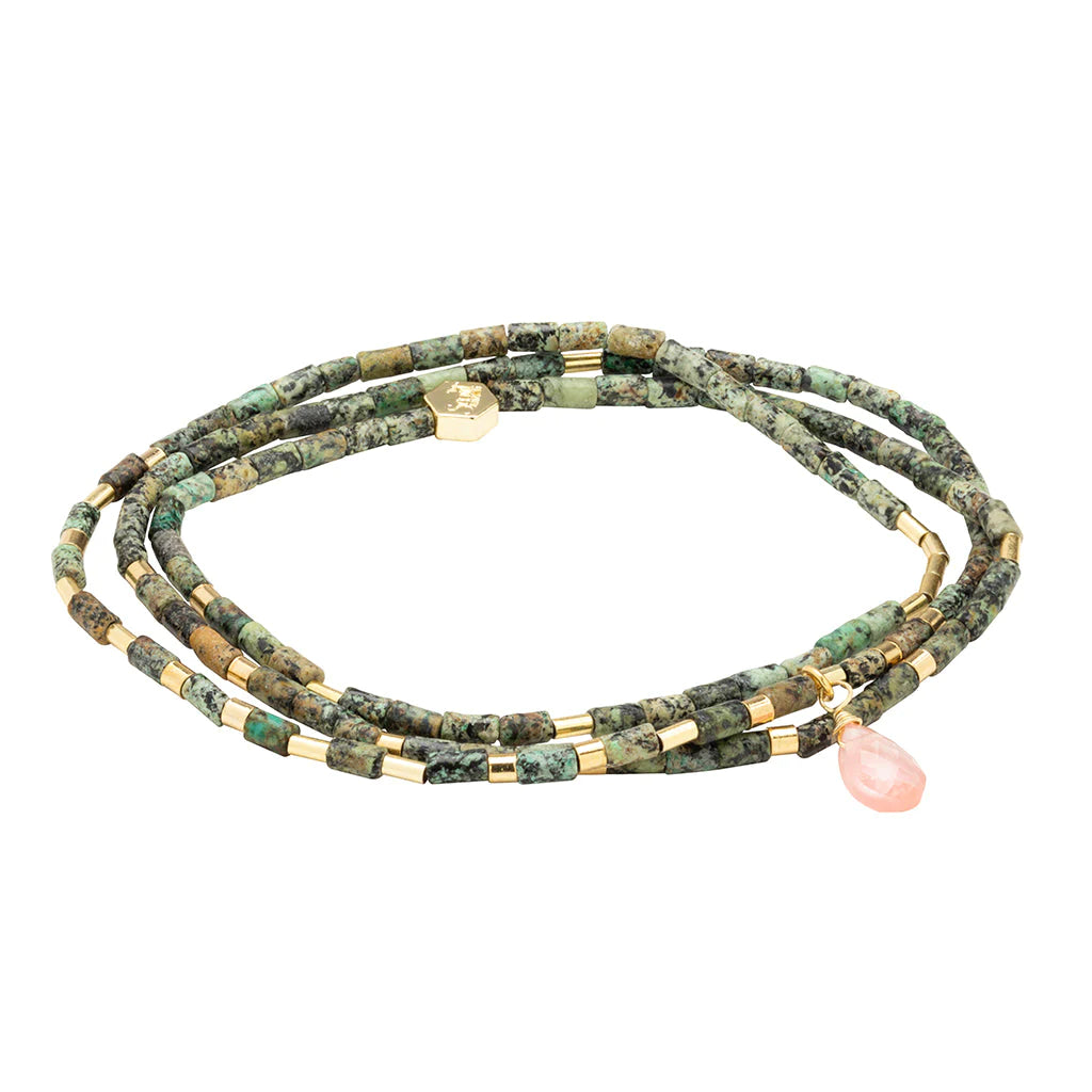 Teardrop Stone Wrap