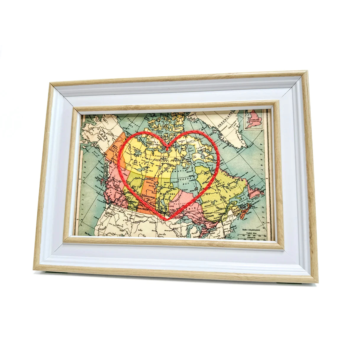 Canada Heart Map