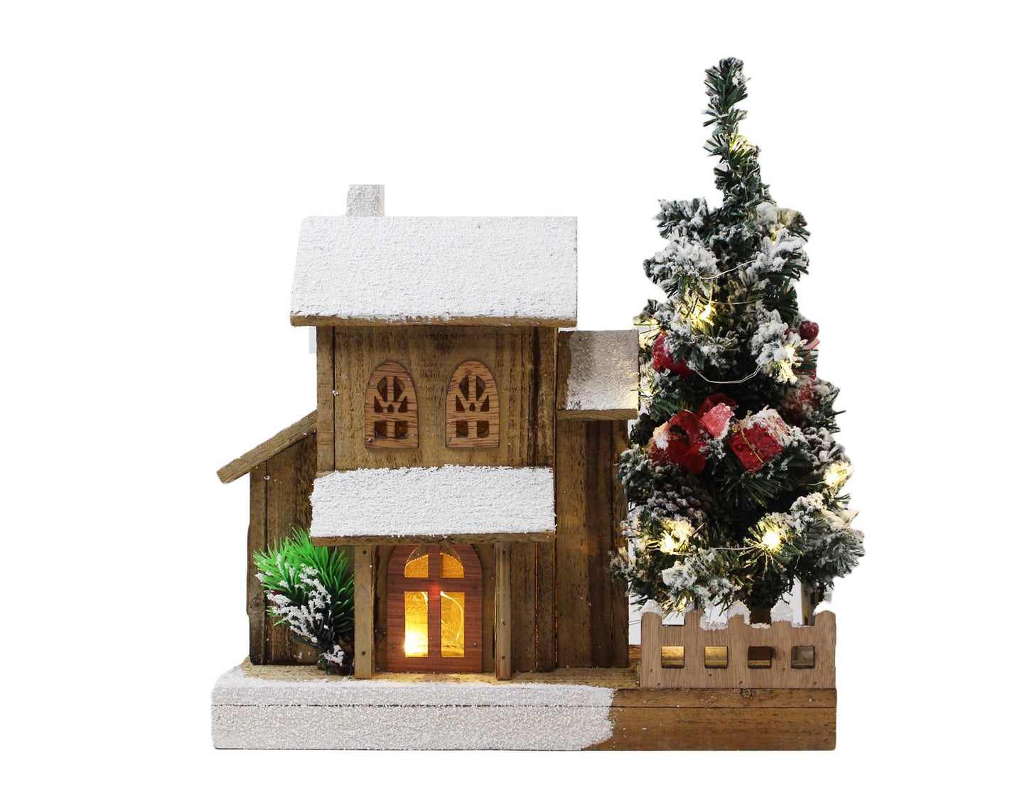 Two-Story Wooden House