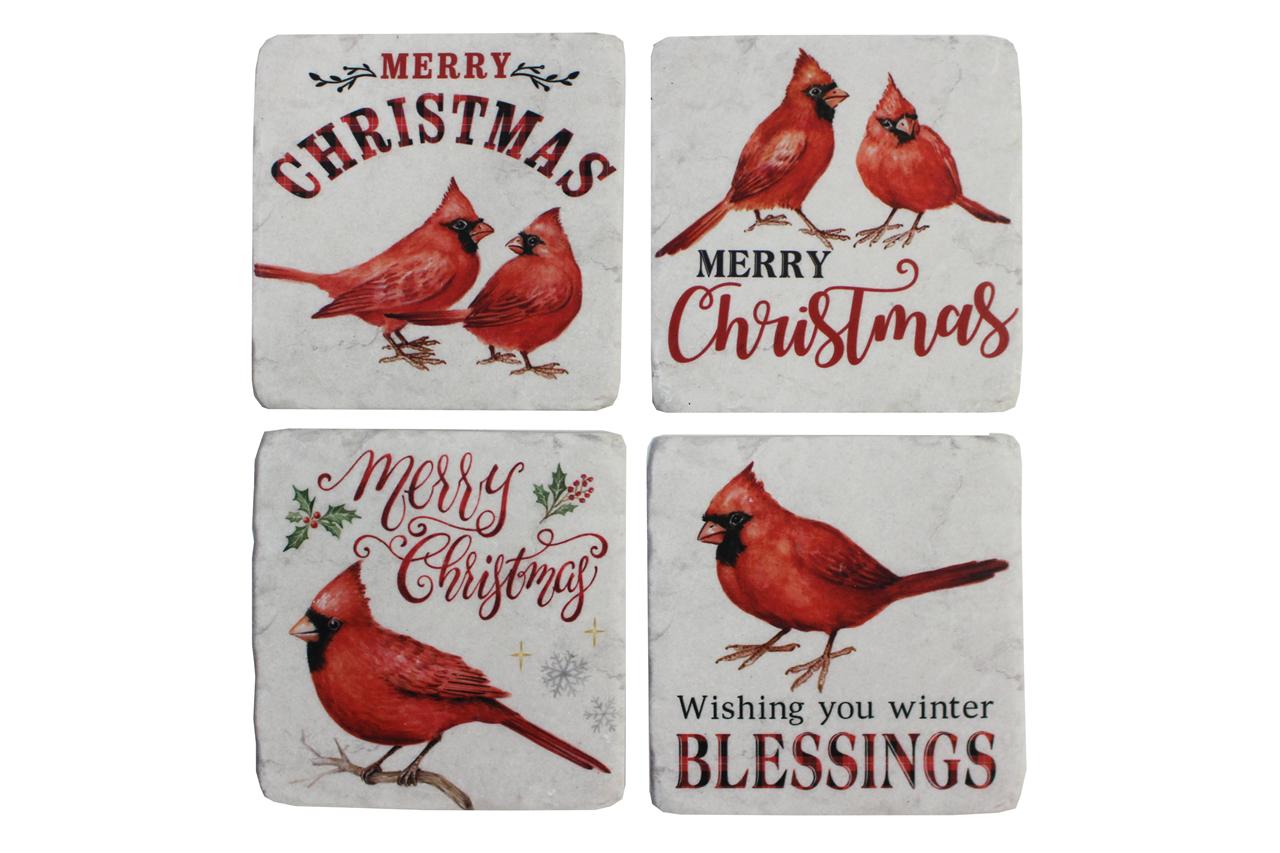 Cardinal Coaster (Set of 4)
