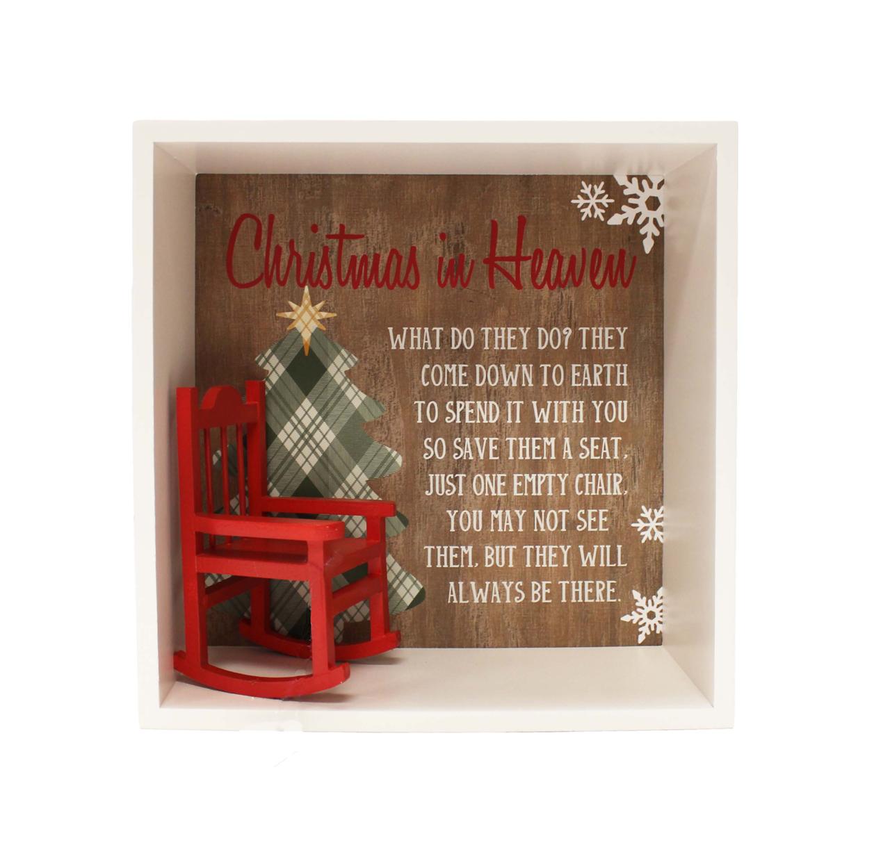 Christmas in Heaven 3D Shelf Decor
