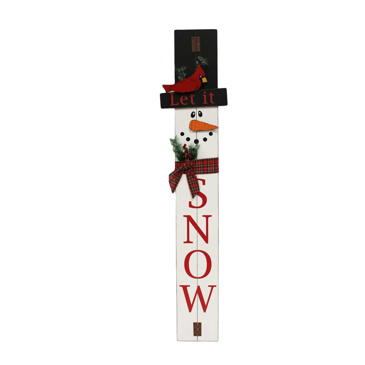 “Let It Snow” Snowman Sign