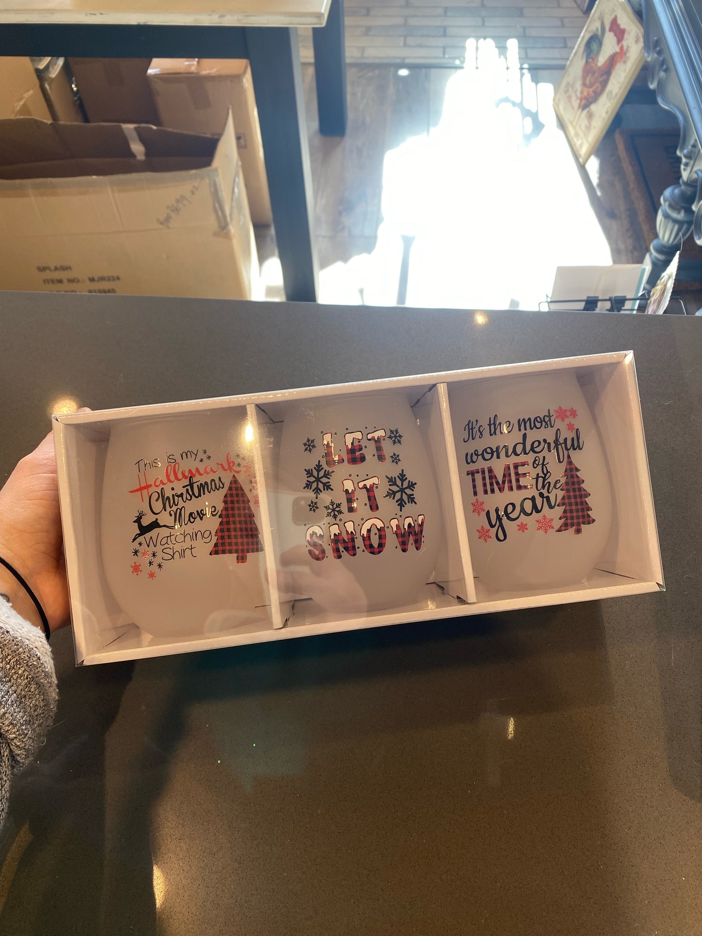 Stemless Wine Glasses