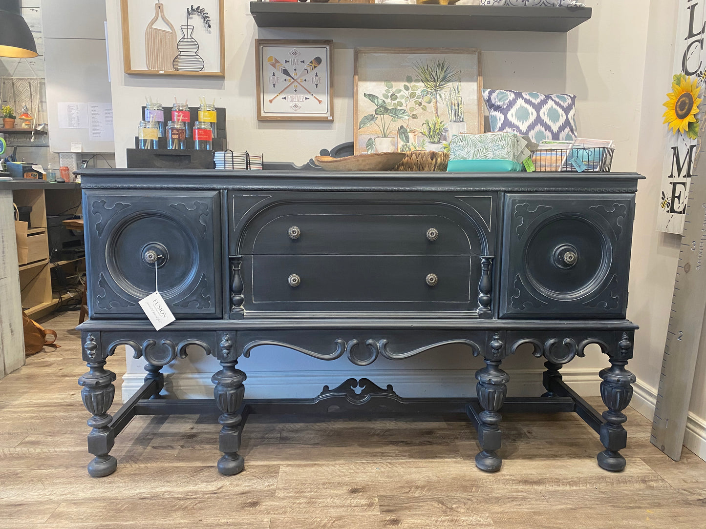 Buffet/Sideboard: Ash w/ White SFO
