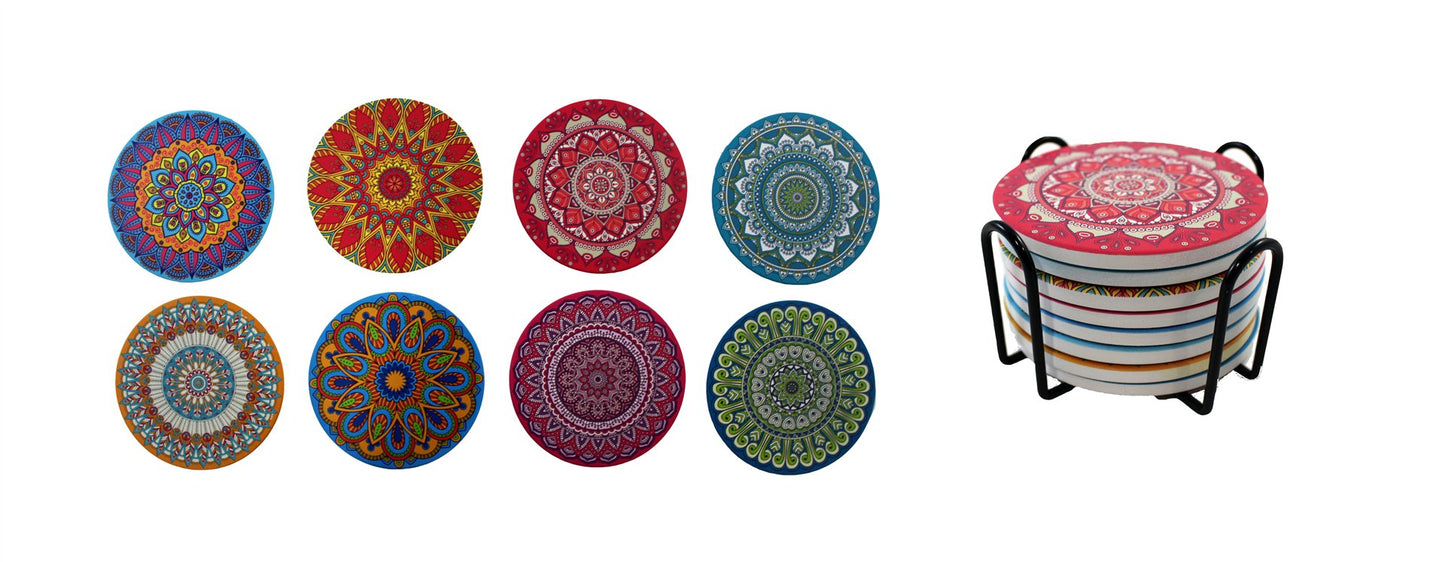 Mandala Coasters